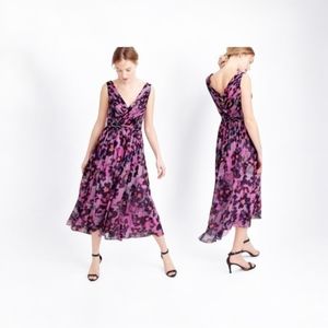 J. Crew 100% silk chiffon sleeveless dress - 8.    M32